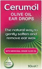 Image of Cerumol Olive Oil Ear Drops (10ml)
