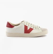 Image of Victoria Berlin Womens Leather Lace-Up Comfort Casual Carmin Shoes