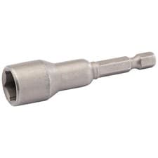 Image of Draper Nut Spinner 8mm Hex 1/4" Shank Hardened Tempered 75549