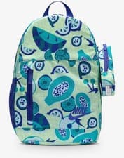 Image of Nike Elemental Big Kids 20L Backpack w/Pencil Case HM6895-701 Green Blue Fruit