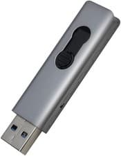 Image of PNY Elite Steel 3.1 USB Flash Drive, Stainless Steel, 80MB/s – 64GB to 256GB Opt
