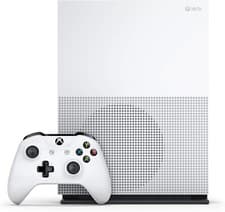 Image of Microsoft Xbox One S 500GB - White Disc Edition Home Gaming Console - Very Good