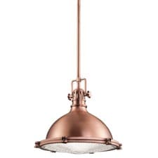 Image of 1 Bulb Ceiling Pendant Light Fitting Antique Copper LED E27 150W Bulb