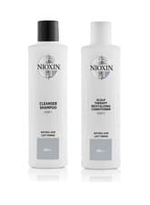 Image of Nioxin System 1 Cleanser Shampoo and Conditioner 300ml