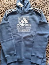 Image of adidas kids hoodie in blue colour (14-15 years old)