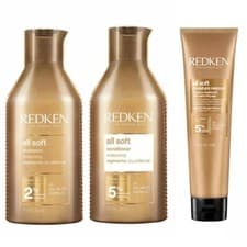 Image of Redken All Soft Shampoo(300ml),Conditioner(300ml) And Moisture(150ml)- Set