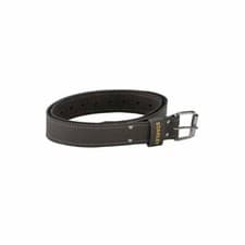 Image of Stanley 2" Wide Dark Brown Leather Work Belt For Tool Pouch/Holder STA180119