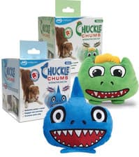 Image of JML Chuckle Chums Pet Toy Motion Activated Sounds Movements Shark Dinosaur