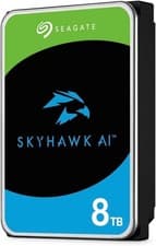 Image of Seagate SkyHawk AI 8TB 3.5" SATA 6Gb/s Surveillance HDD, 256MB Cache ST8000VE001
