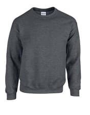 Image of Gildan Womens Ladies Plain Crew Neck Sweatshirt Soft Warm Casual Pullover Jumper