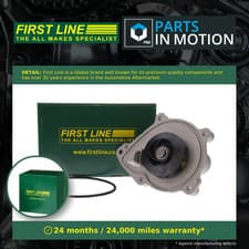 Image of Water Pump fits BMW 116 F20, F21 1.6 2011 on N13B16A Coolant Firstline Quality