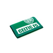 Image of Celtic FC Nylon Wallet Football Green Gift Officially Licensed
