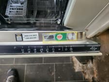 Image of Hotpoint Built-In Fully Integrated Dishwasher - Black H2IHKD526UK #LF122020