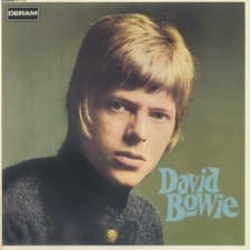 Image of BOWIE, David - David Bowie (Deluxe Edition) - GREEN & CREAM SWIRL VINYL 2XLP