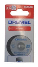 Image of Dremel SC456B EZ SpeedClic 38mm Metal Cutting Wheels Pack of 12 - 2615S456JD