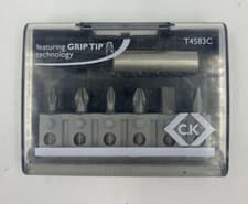 Image of CK 7 PIECE GRIP TIP SCREWDRIVER BIT MAGNETIC SET T4583C
