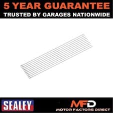 Image of Sealey Stainless Steel Cable Tie 200mm x 4.6mm Pack of 100 CTSS200
