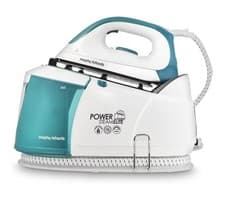 Image of Morphy Richards Power Steam Elite Steam Generator Iron White/Green, 332014