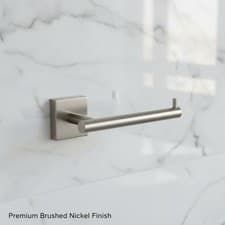 Image of Croydex Toilet Roll Holder Wall Mount No Drill Easy Bathroom NEW