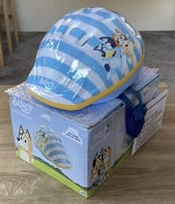 Image of Brand New Delightful BLUEY Kids Cycling Safety Helmet Size 48cm - 52cm