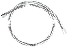 Image of Aqualisa 235019 Shower Hose 1.25m Stainless Steel Chrome