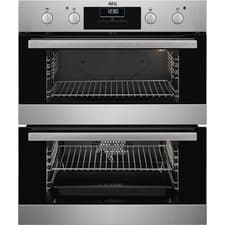 Image of AEG DUB535060M - Stainless steel Built under Electric Double Oven - Catalytic RR