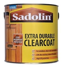 Image of Sadolin Extra Durable Clearcoat Satin or Gloss 1 LT Can ( New Stock)