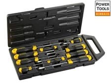 Image of Stanley® 2-65-014 Cushion Grip Screwdriver Set, 10 Piece