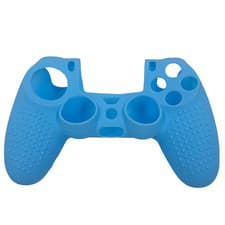 Image of Silicone Rubber Case Grips Protect Cover Skin for PS4 Controller Various Colours