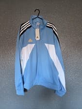 Image of Adidas House Of Tiro Nations Pack Track Top Light Blue/Black/White - Size: L