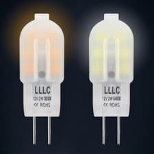 Image of G4 LED 2W = 20W Capsule Light Bulb True Size Replacement For G4 Bulbs 12V