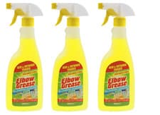 Image of Elbow Grease All Purpose De-Greaser For Fabrics, Metals, PLastic, 500ml x 3