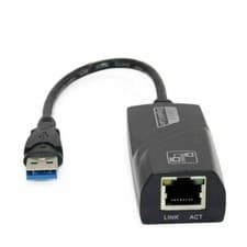 Image of USB 3.0 to LAN ETHERNET Internet Cable Adapter 10/100 Gigabit Connector