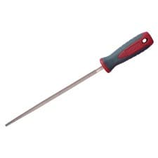 Image of Faithfull Handled Round Second Cut Engineers File 200mm (8in)