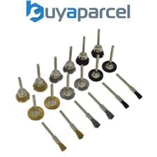 Image of Sealey RTA18WB Rotary Tool Brush Set 18pc
