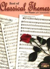 Image of BEST OF CLASSICAL THEMES FOR PIANO KEYBOARD SONG BOOK  330 THEMES