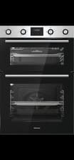 Image of HISENSE Hi6 54/38L BUD714221AX Electric Built-under Double Oven -Stainless Steel