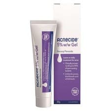 Image of Acnecide 5% Gel Benzoyl Peroxide - 30g