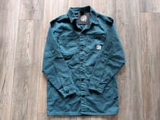 Image of Roadies Of 66 Relaxed Fit Twill Denim Utility Shirt Overshirt Shacket Size XS