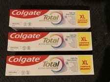 Image of Colgate Total Original Active Prevention Toothpaste 125ml, Pack of 3