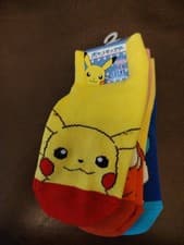 Image of Pokemon Trainer Socks for Kids Size 4-7Uk