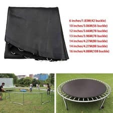 Image of Premium Trampoline Mat Long Lasting Bounce Safely Jumping Pad Durable Round