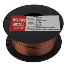 Image of Weldfast Mild Steel Mig Wire - 0.8mm - 0.7kg - WLD00105