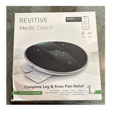 Image of REVITIVE Medic Coach Bluetooth Circulation Massager Pain Relief Leg Knee Foot