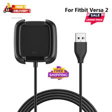 Image of Compact Lead Dock Charger For Fitbit Versa 2 Charger USB Charging Cables