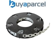 Image of ForgeFix GB12 Contractor Galvanised Fixing Band Medium Duty 12mm x 0.7 x 10m Box