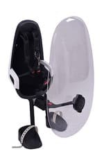 Image of Hamax Caress Observer Mini Front Child Bike Seat Handlebar Stem Fit Grey White