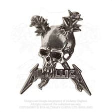Image of METALLICA - DAMAGE INC PIN BADGE - D500z