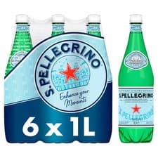 Image of San Pellegrino Sparkling Natural Mineral Water 6x1L