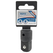 Image of Draper Expert Impact Socket Converter Chemically Blacked 1/2" Female x 3/4" Male